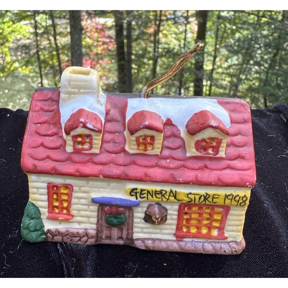 Vintage General Store 1498 Christmas Bell Tree Ornament - Badcock Furniture -S56